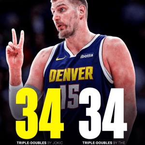 kaiyun·(中国)官方网站-约基奇本赛季34次砍下三双联盟第一，二三四名合计也是34次